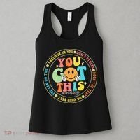 Test Day You Got This Rock The Test Teacher Testing Day Women's Tank Top thumb 3