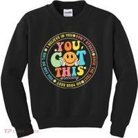 Test Day You Got This Rock The Test Teacher Testing Day Kids Sweatshirt thumb 0