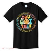 Test Day You Got This Rock The Test Teacher Testing Day Kids T-Shirt thumb 0