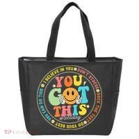 Test Day You Got This Rock The Test Teacher Testing Day Tote Bag thumb 0