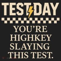 Test Day Youre Highkey Slaying This Test Teacher Beanie thumb 2