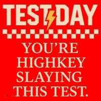 Test Day Youre Highkey Slaying This Test Teacher Santa Hat thumb 1
