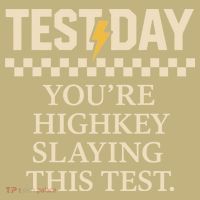 Test Day Youre Highkey Slaying This Test Teacher Mousepad thumb 1