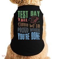 Test Day You Were Built Different Keep It 100 Doggie Tank thumb 0