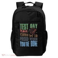Test Day You Were Built Different Keep It 100 Backpack thumb 0