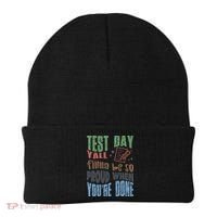 Test Day You Were Built Different Keep It 100 Beanie thumb 0