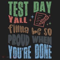 Test Day You Were Built Different Keep It 100 Beanie thumb 2