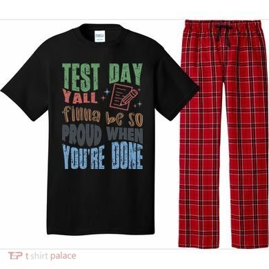 Test Day You Were Built Different Keep It 100 Pajama Set