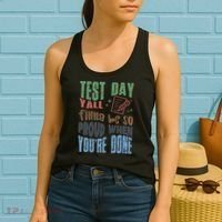 Test Day You Were Built Different Keep It 100 Women's Tank Top thumb 2