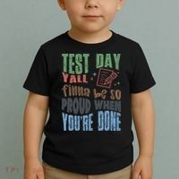 Test Day You Were Built Different Keep It 100 Toddler T-Shirt thumb 2