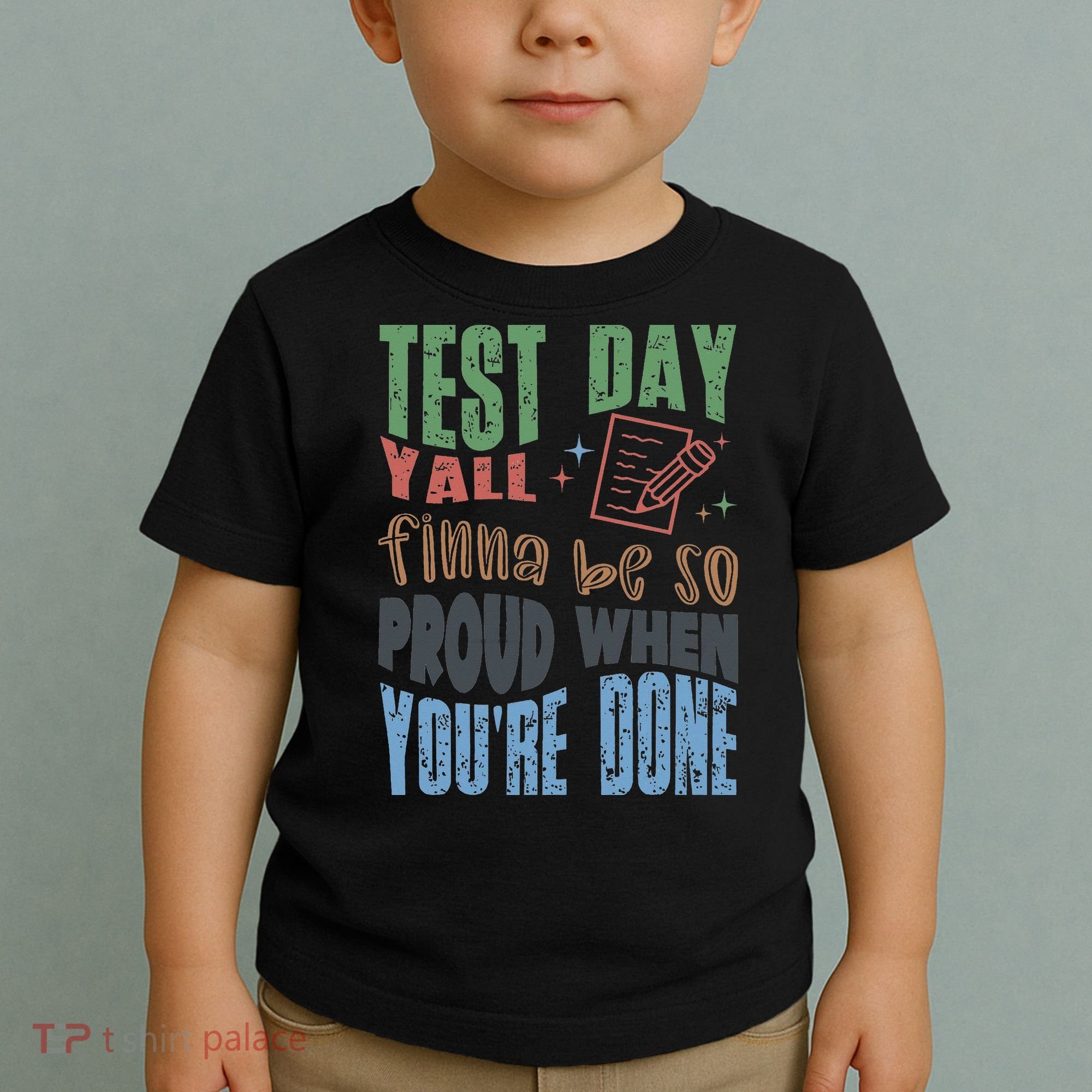Test Day You Were Built Different Keep It 100 Toddler T-Shirt