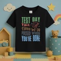 Test Day You Were Built Different Keep It 100 Toddler T-Shirt thumb 3