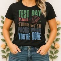 Test Day You Were Built Different Keep It 100 Women's T-Shirt thumb 2