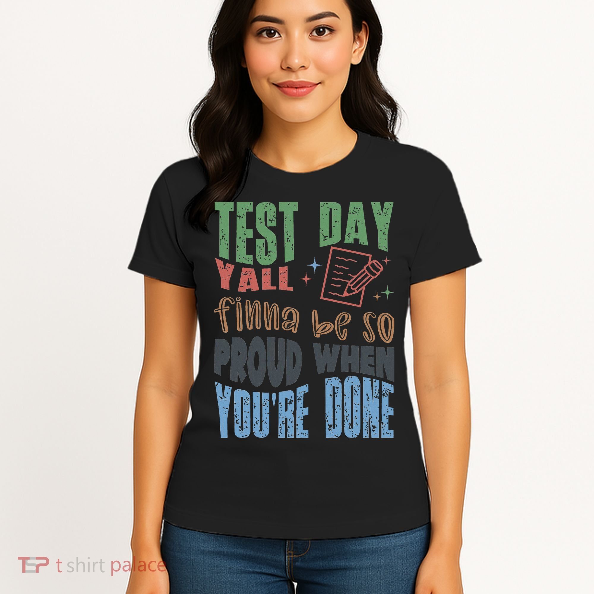 Test Day You Were Built Different Keep It 100 Women's T-Shirt
