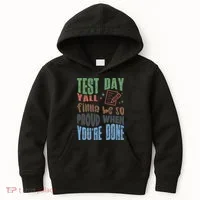 Test Day You Were Built Different Keep It 100 Kids Hoodie thumb 0