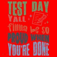 Test Day You Were Built Different Keep It 100 Santa Hat thumb 1