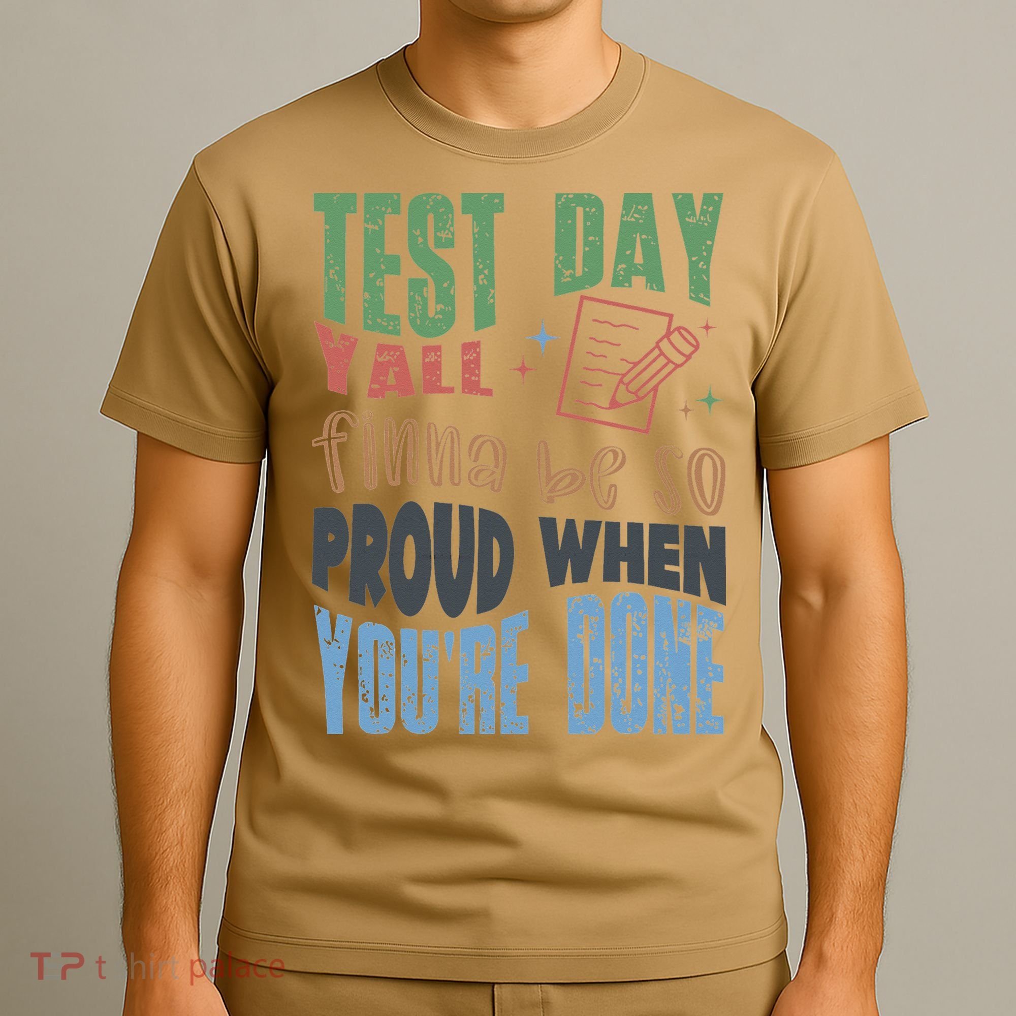 Test Day You Were Built Different Keep It 100 T-Shirt