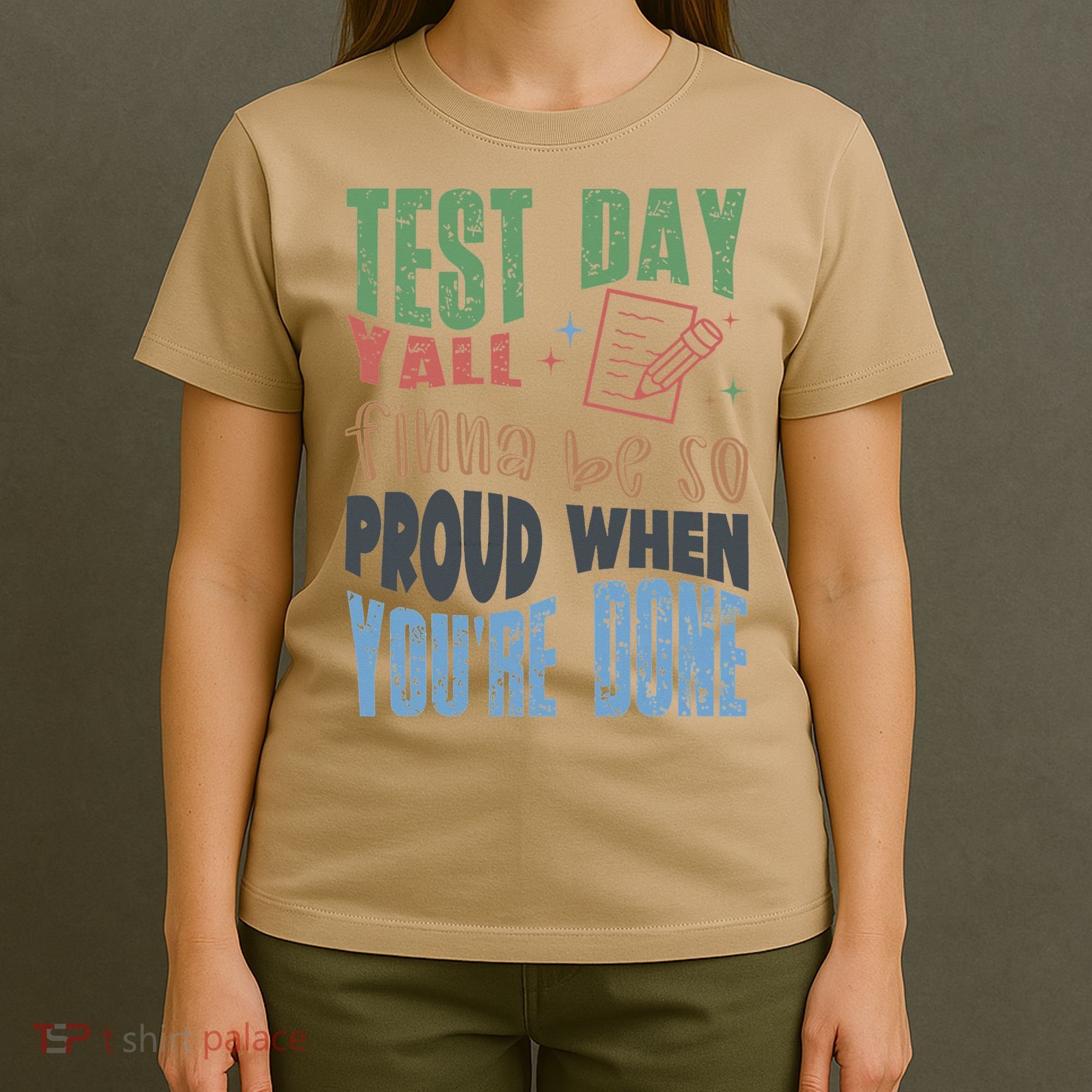 Test Day You Were Built Different Keep It 100 T-Shirt