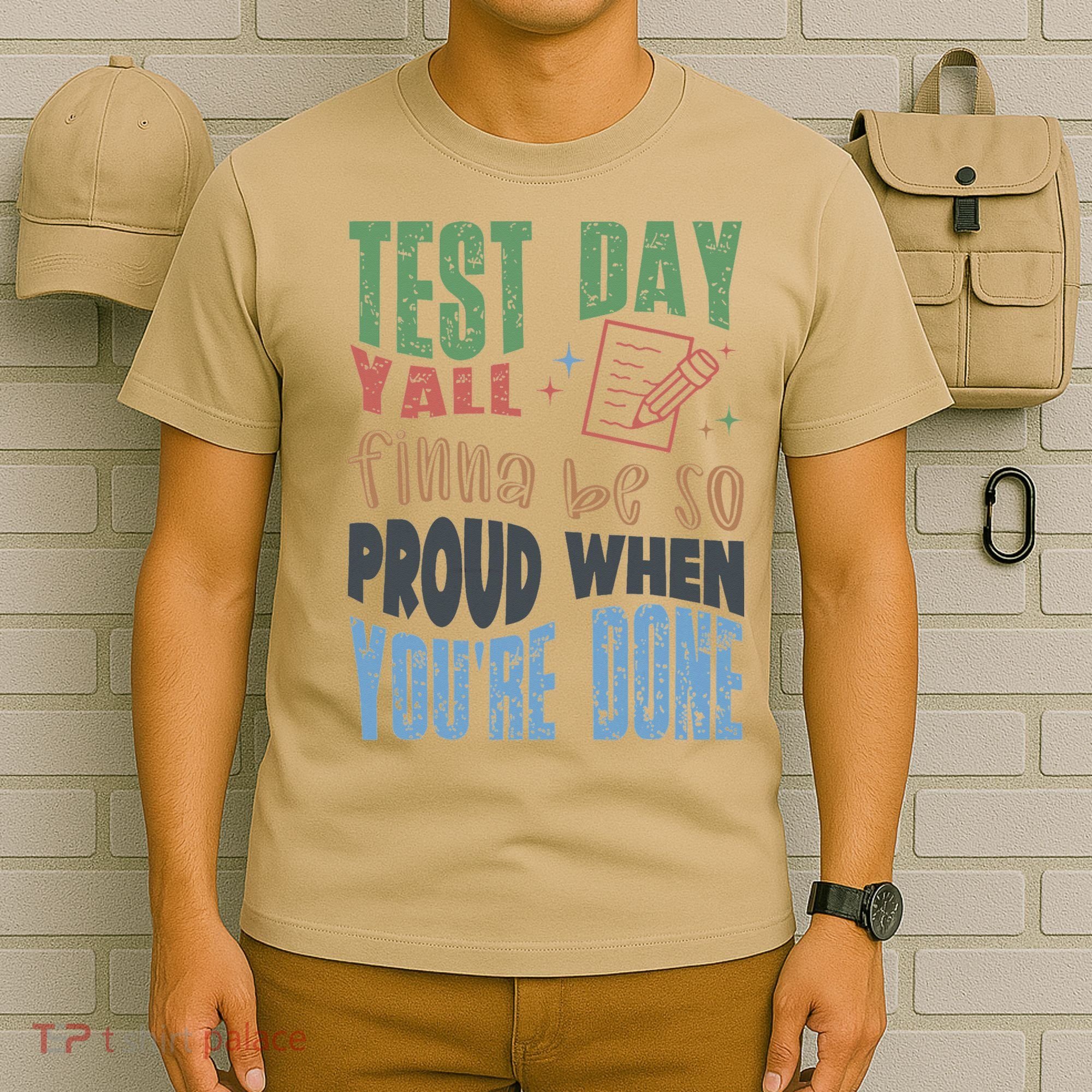 Test Day You Were Built Different Keep It 100 T-Shirt