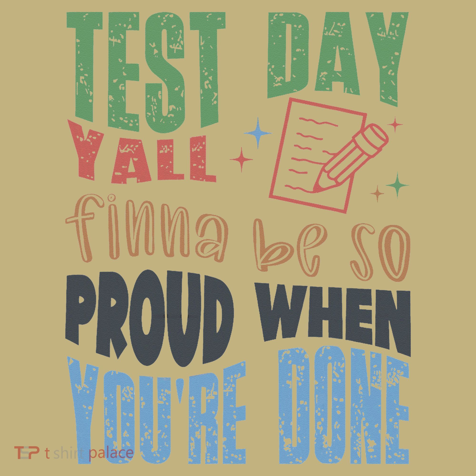 Test Day You Were Built Different Keep It 100 Mousepad