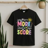 Test Day You Are More Than A Test Score Rock The Test T-Shirt thumb 2