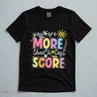 Test Day You Are More Than A Test Score Rock The Test T-Shirt thumb 5