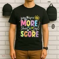 Test Day You Are More Than A Test Score Rock The Test T-Shirt thumb 6