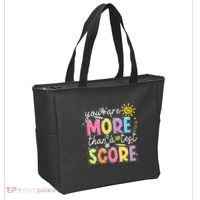 Test Day You Are More Than A Test Score Rock The Test Tote Bag thumb 2