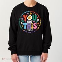 Test Day You Got This Rock The Test Teacher Testing Day Women's Sweatshirt thumb 0