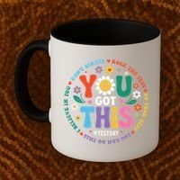 Test Day You Got This Rock The Test Teacher Testing Day Coffee Mug thumb 2