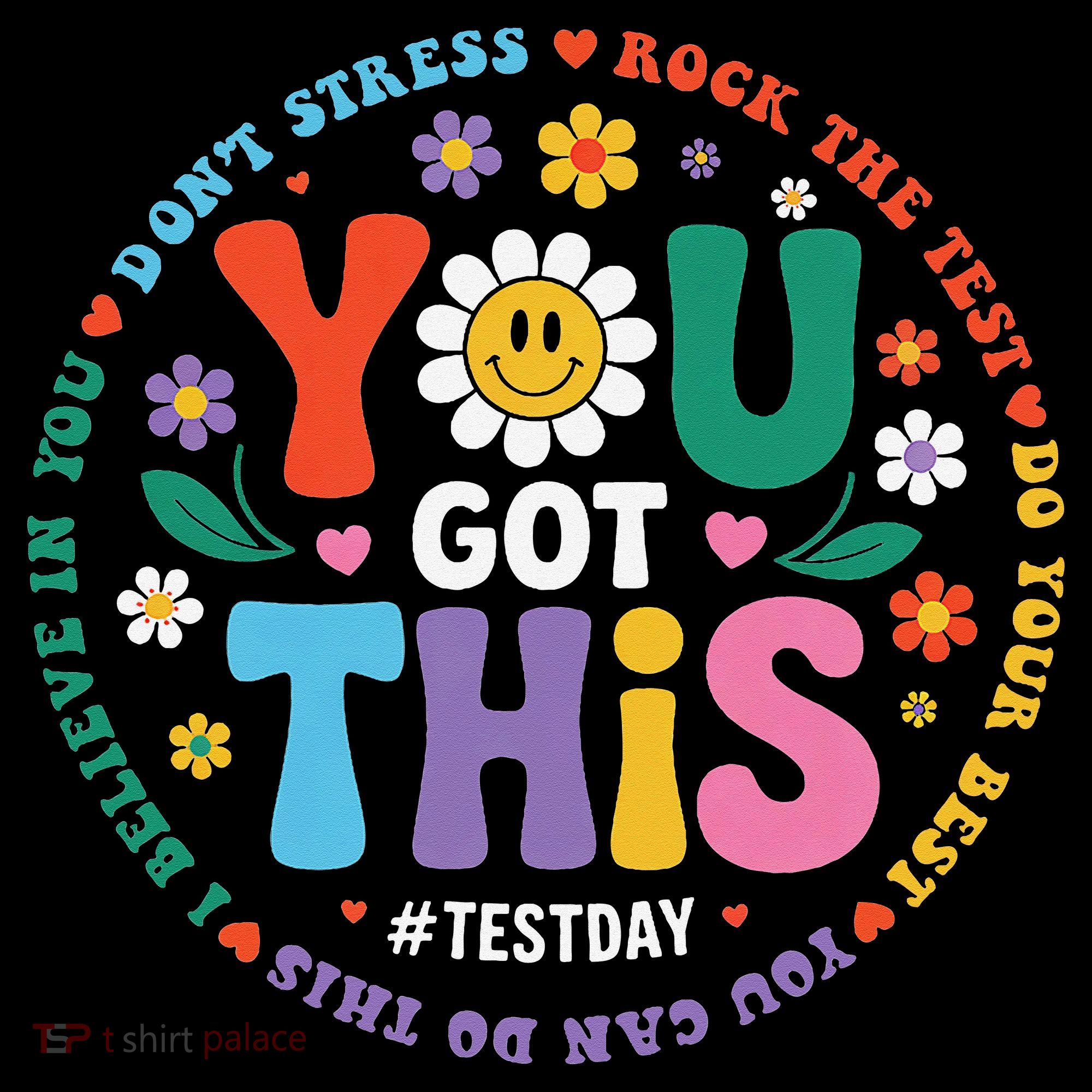 Test Day You Got This Rock The Test Teacher Testing Day Coffee Mug