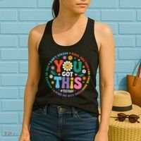 Test Day You Got This Rock The Test Teacher Testing Day Women's Tank Top thumb 2