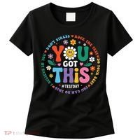 Test Day You Got This Rock The Test Teacher Testing Day Women's T-Shirt thumb 0