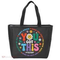 Test Day You Got This Rock The Test Teacher Testing Day Tote Bag thumb 0