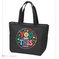 Test Day You Got This Rock The Test Teacher Testing Day Tote Bag thumb 3