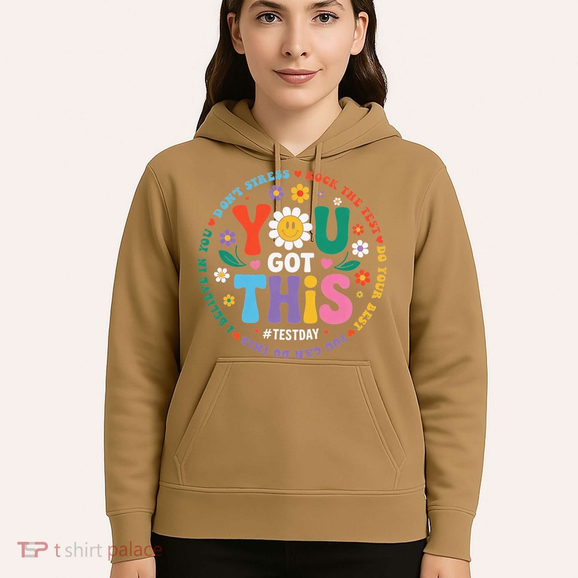 Test Day You Got This Rock The Test Teacher Testing Day Hoodie