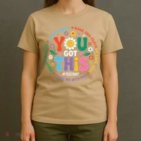 Test Day You Got This Rock The Test Teacher Testing Day T-Shirt thumb 4