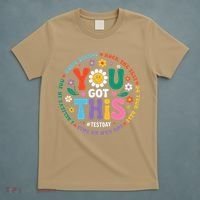 Test Day You Got This Rock The Test Teacher Testing Day T-Shirt thumb 5