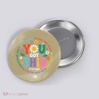 Test Day You Got This Rock The Test Teacher Testing Day Button thumb 0