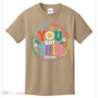Test Day You Got This Rock The Test Teacher Testing Day Kids T-Shirt thumb 0