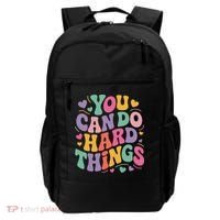 Test Day You Can Do Hard Things Teacher Women Backpack thumb 0