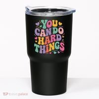 Test Day You Can Do Hard Things Teacher Women Tumbler thumb 0