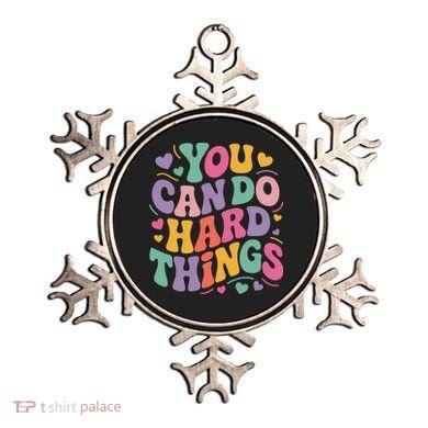 Test Day You Can Do Hard Things Teacher Women Ornament