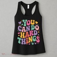 Test Day You Can Do Hard Things Teacher Women Women's Tank Top thumb 3