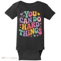 Test Day You Can Do Hard Things Teacher Women Baby Bodysuit thumb 0