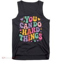 Test Day You Can Do Hard Things Teacher Women Tank Top thumb 0