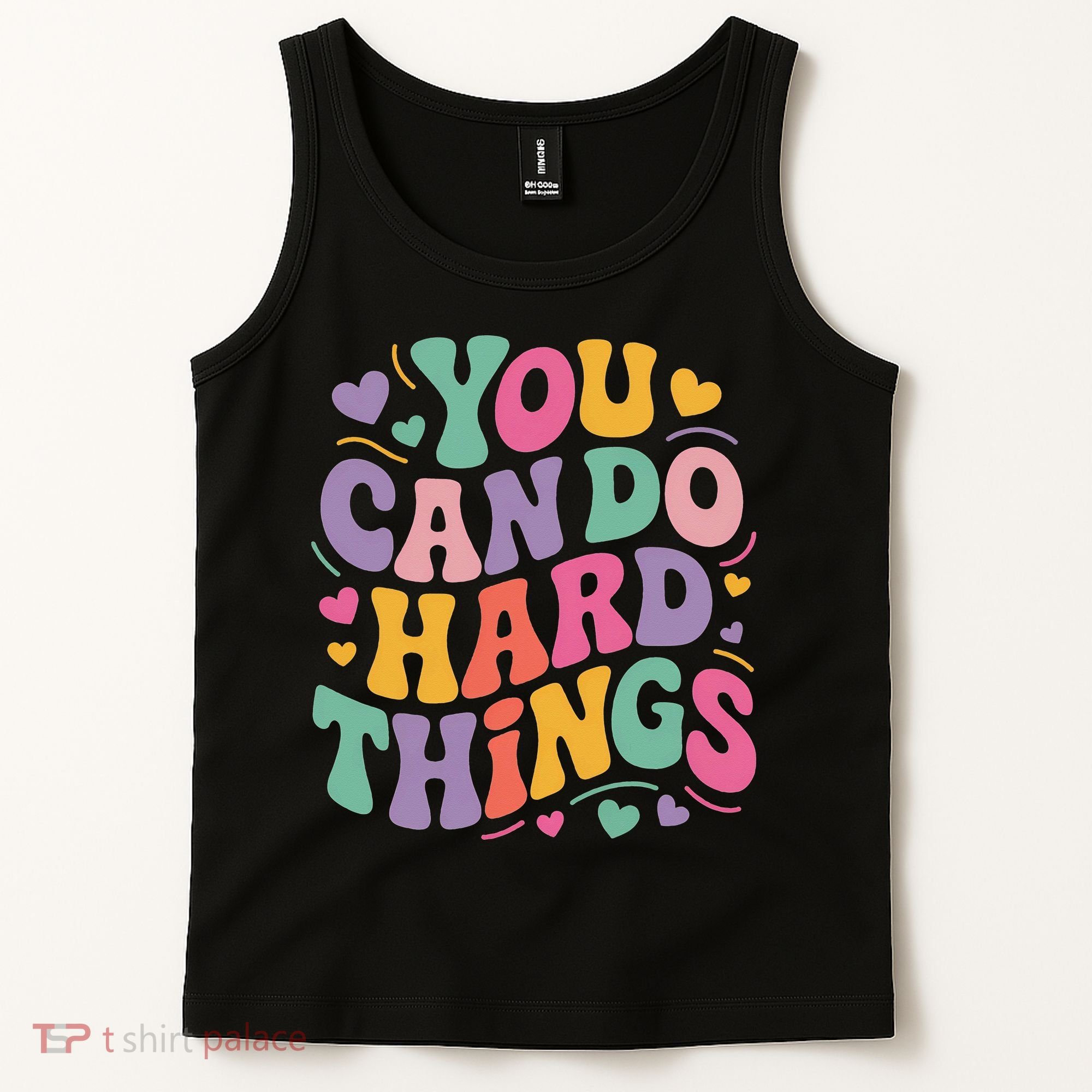 Test Day You Can Do Hard Things Teacher Women Tank Top