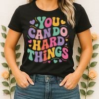 Test Day You Can Do Hard Things Teacher Women Women's T-Shirt thumb 2