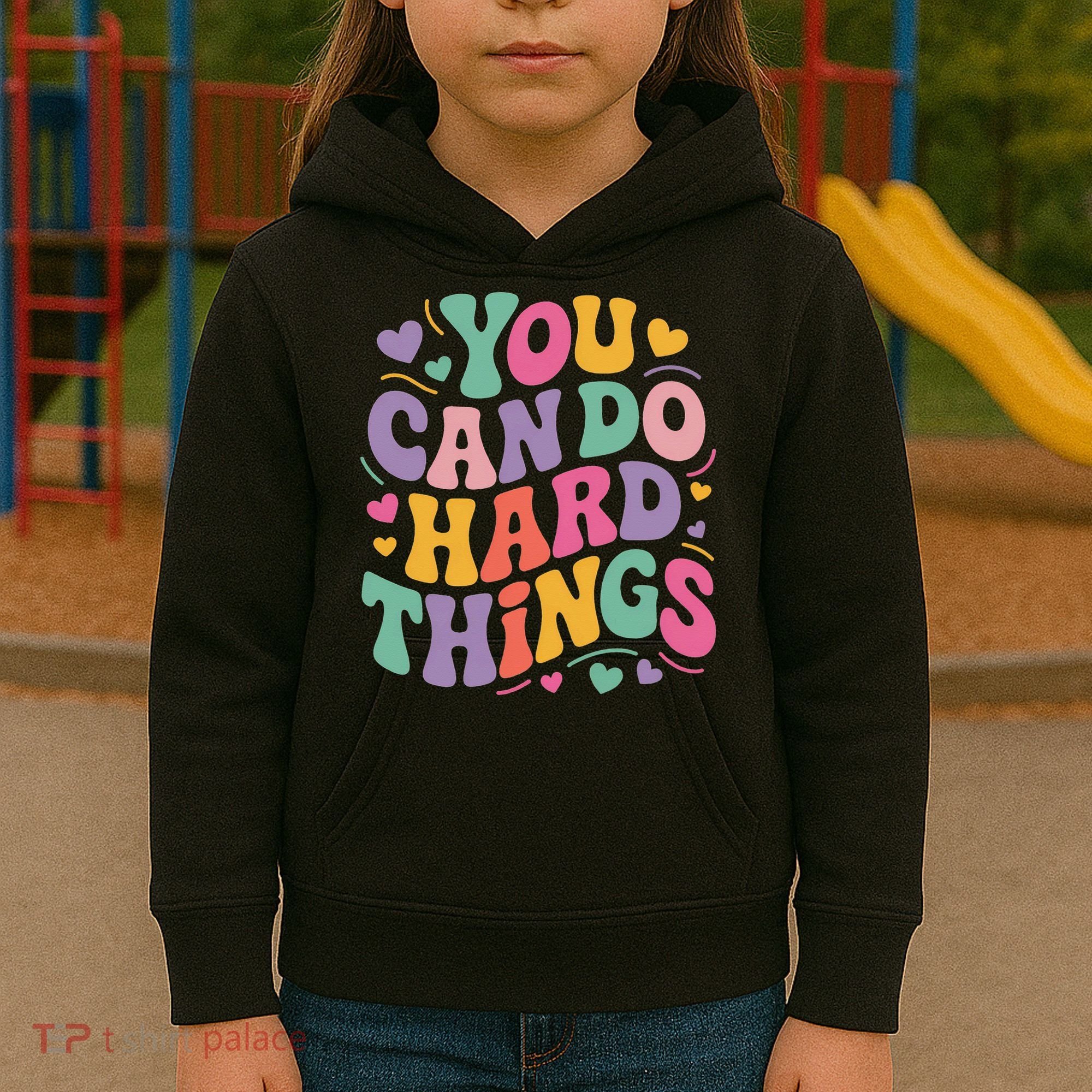 Test Day You Can Do Hard Things Teacher Women Kids Hoodie