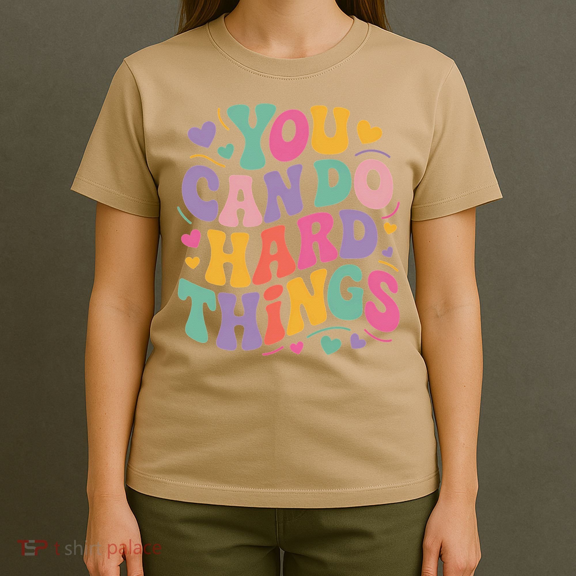 Test Day You Can Do Hard Things Teacher Women T-Shirt